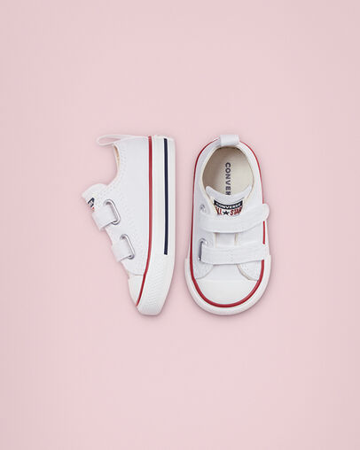 Baby converse clearance with velcro